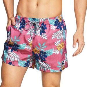 Speedo Men's Hawaiian Floral Redondo Volley Swim Trunks - XXL